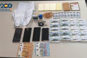 Material incautado método "Tocomocho"