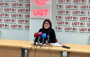 La secretaria de Empleo, Igualdad y Políticas Sociales de UGT Castilla-La Mancha, Isabel Carrascosa.