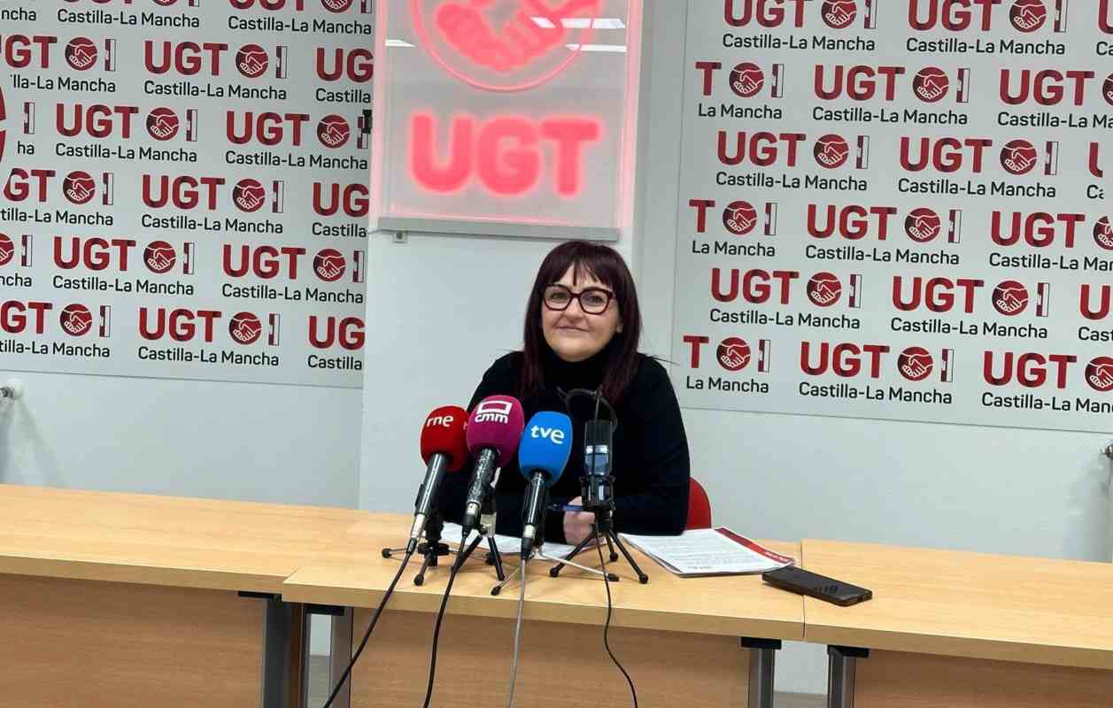 La secretaria de Empleo, Igualdad y Políticas Sociales de UGT Castilla-La Mancha, Isabel Carrascosa.