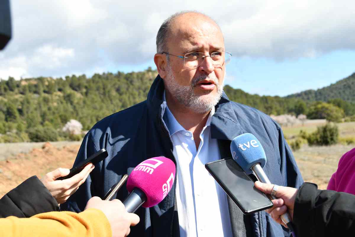 El vicepresidente de Castilla-La Mancha, José Luis Martínez Guijarro.