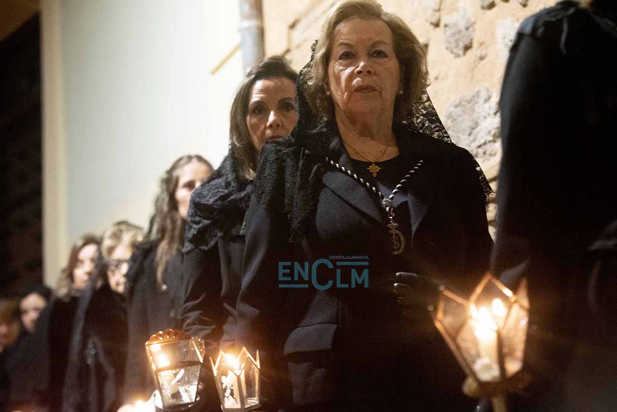 Procesión del Viernes de Dolores de Toledo en 2025. Foto: Rebeca Arango.