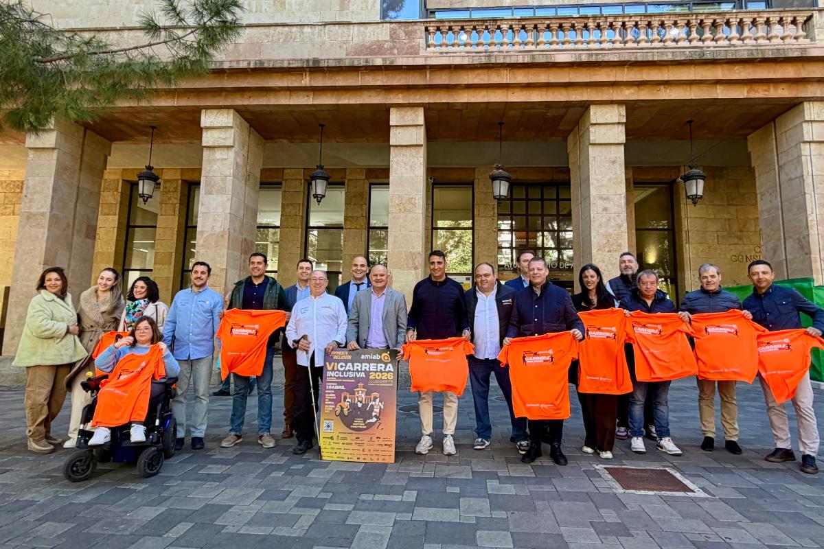 Presentación de a VI Carrera inclusiva en Albacete ‘Memorial Encarnación Rodríguez’