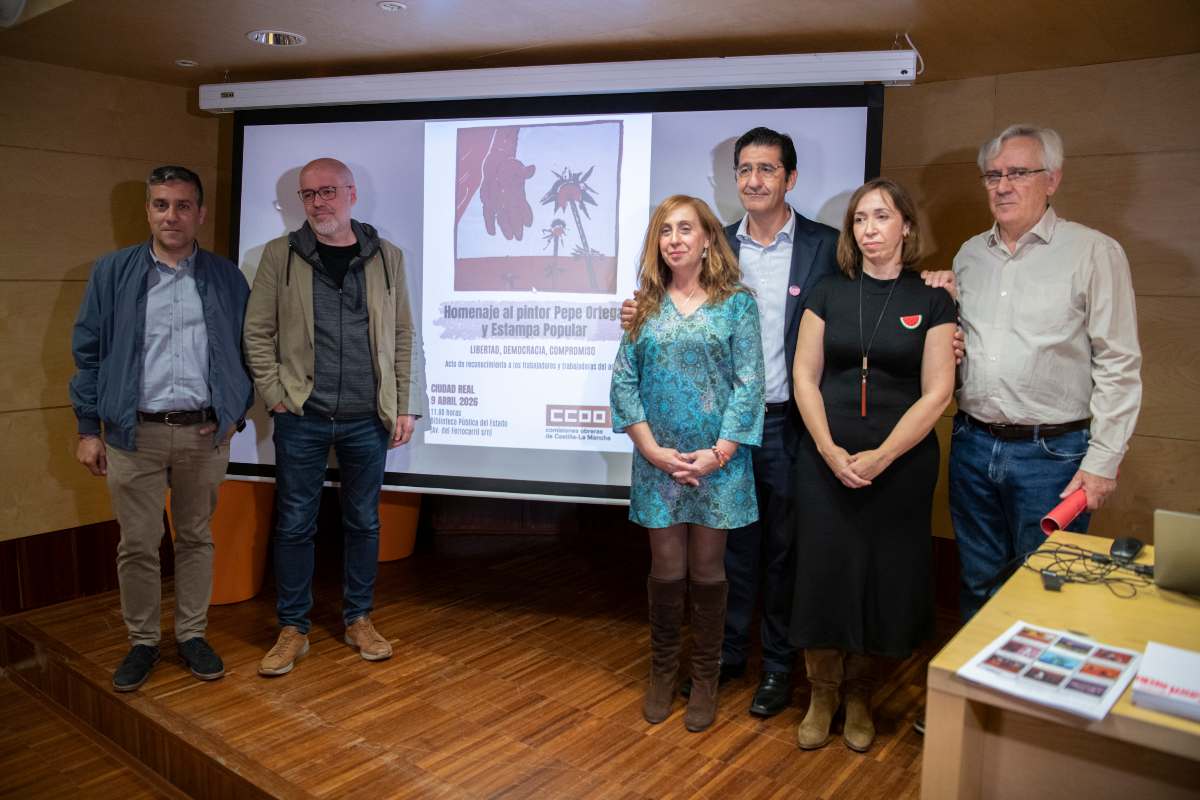 Acto de homenaje a Pepe Ortega y Estampa Popular - Foto: Europa Press
