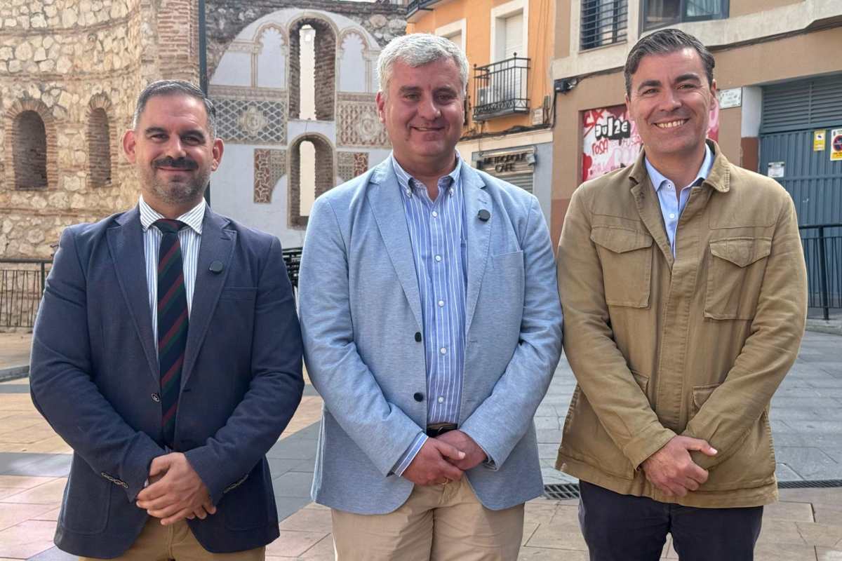 Alfonso Esteban, Santiago López y David García