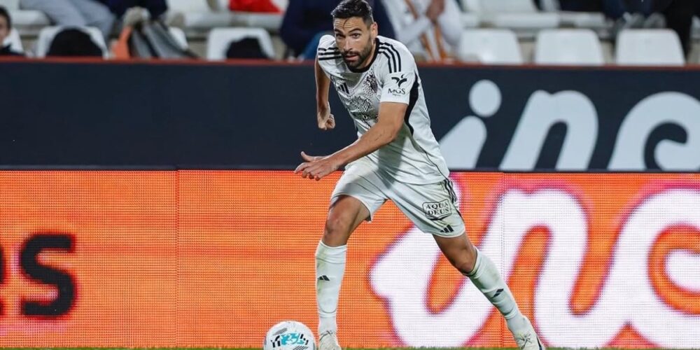 El jugador del Albacete Balompié, Antonio Puertas