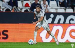 El jugador del Albacete Balompié, Antonio Puertas