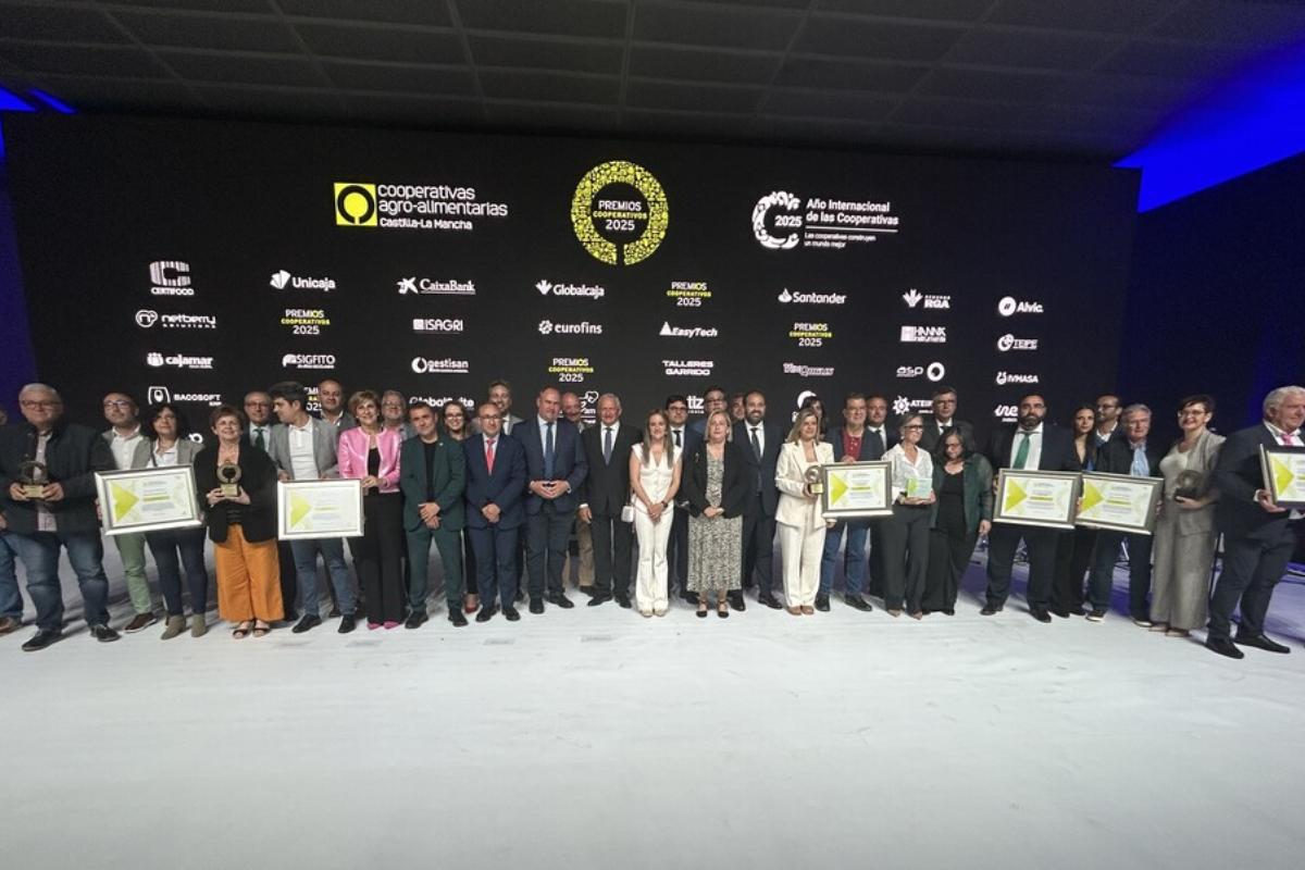 Imagen de la anterior edición de los Premios Cooperativos de Cooperativas Agro-alimentarias Castilla-La Mancha