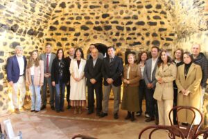 Inauguración del nuevo centro de visitantes del Geoparque Volcanes de Calatrava en Piedrabuena
