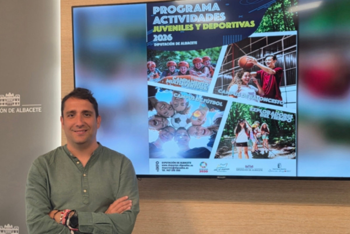 Diputado de Juventud y Deportes de Albacete, Daniel Sancha