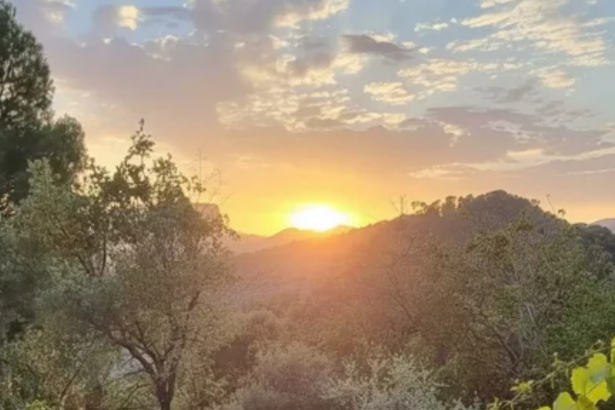Atardecer en Villaverde de Guadalimar (Albacete). Foto: Turismo Castilla-La Mancha