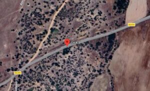 Kilómetro 11 de la GU-418.