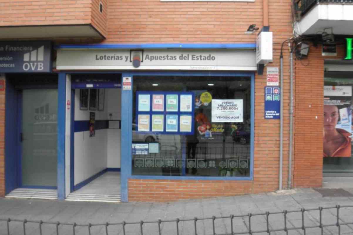 La administración de Azuqueca de Henares (Guadalajara) que ha repartido un premio de la Bonoloto.