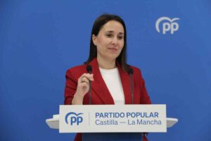 La portavoz del PP de Castilla-La Mancha, Alejandra Hernández (foto de archivo).