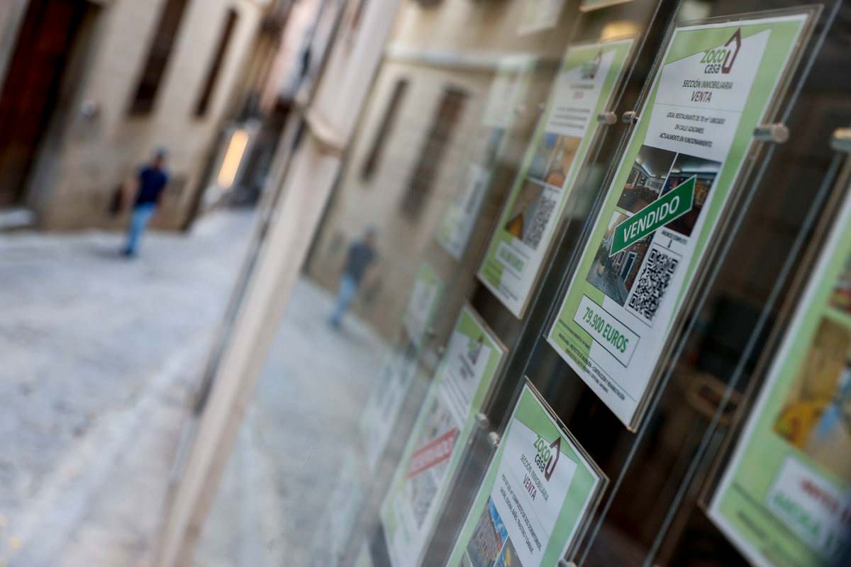 Evolución del mercado inmobiliario. EFE/ Ismael Herrero.