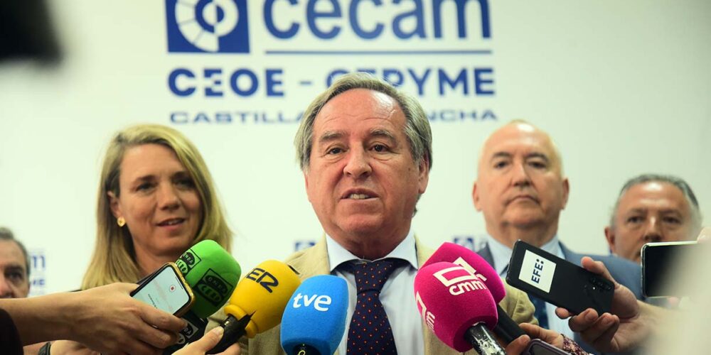 Ángel Nicolás, presidente de Cecam. Foto: Rebeca Arango.