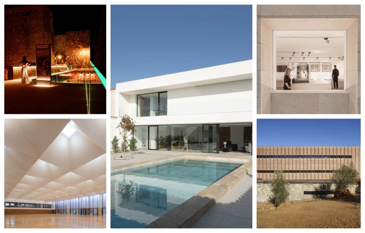 Algunos de los ocho proyectos seleccionados a los premios Arquitectura 2026.