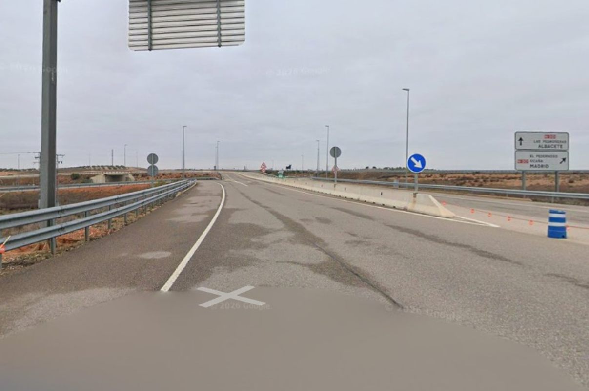 AP-36 en El Pedernoso.