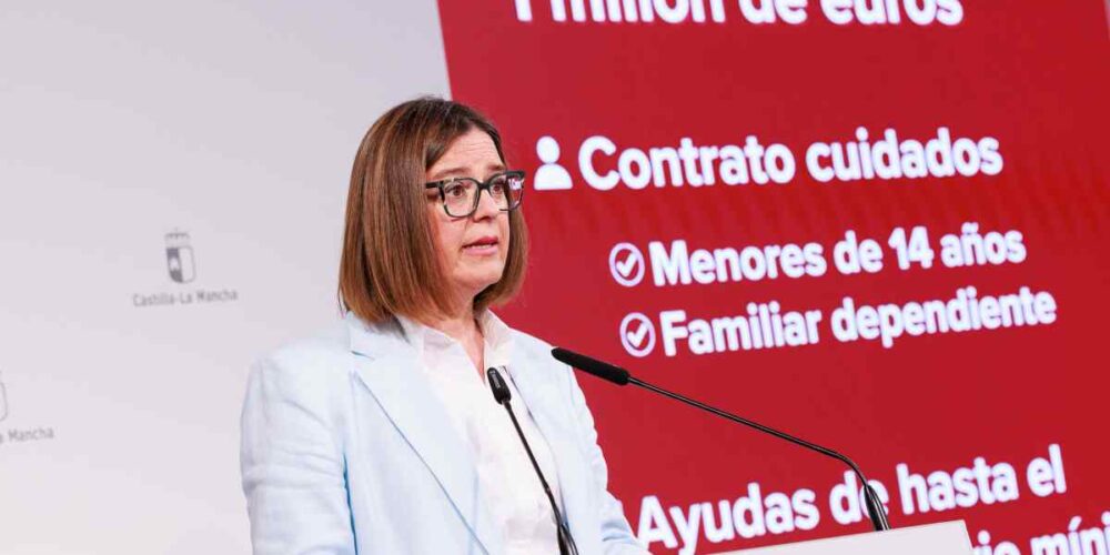 La consejera portavoz del Gobierno de Castilla-La Mancha, Esther Padilla.