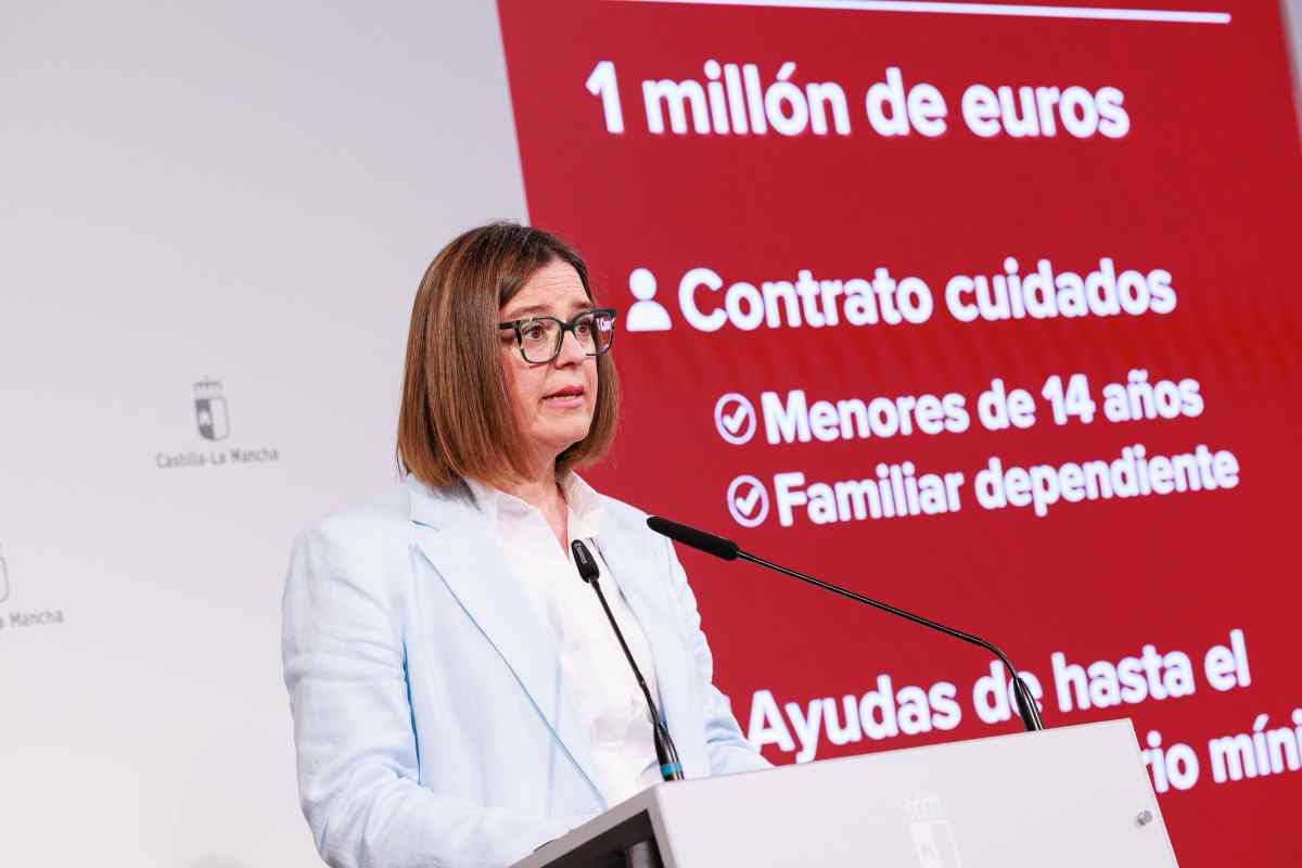 La consejera portavoz del Gobierno de Castilla-La Mancha, Esther Padilla.