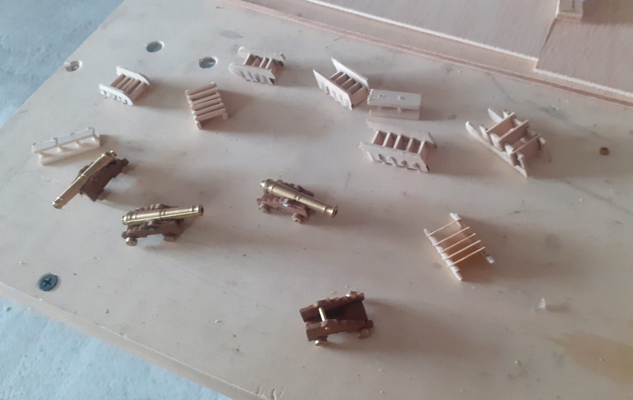 Las naves llevan incorporados hasta los detalles más mínimos.