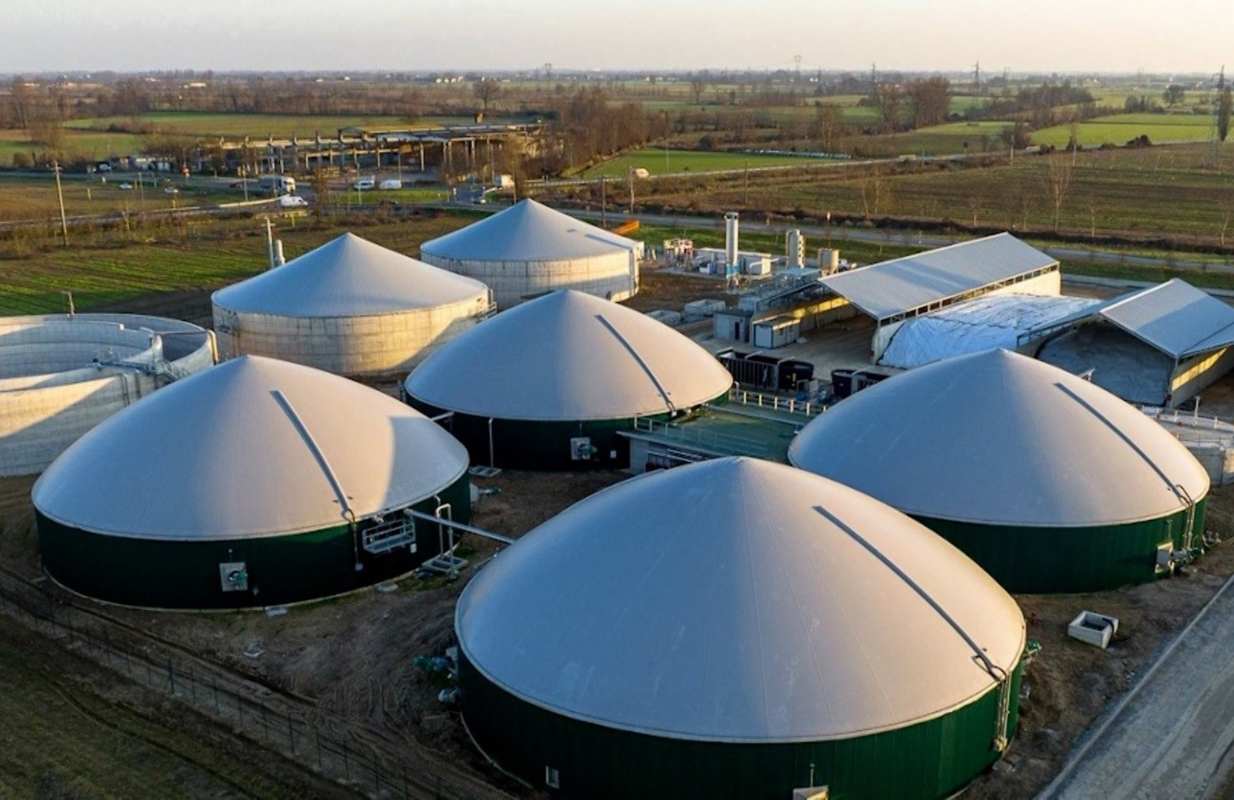 Plantas de biometano.