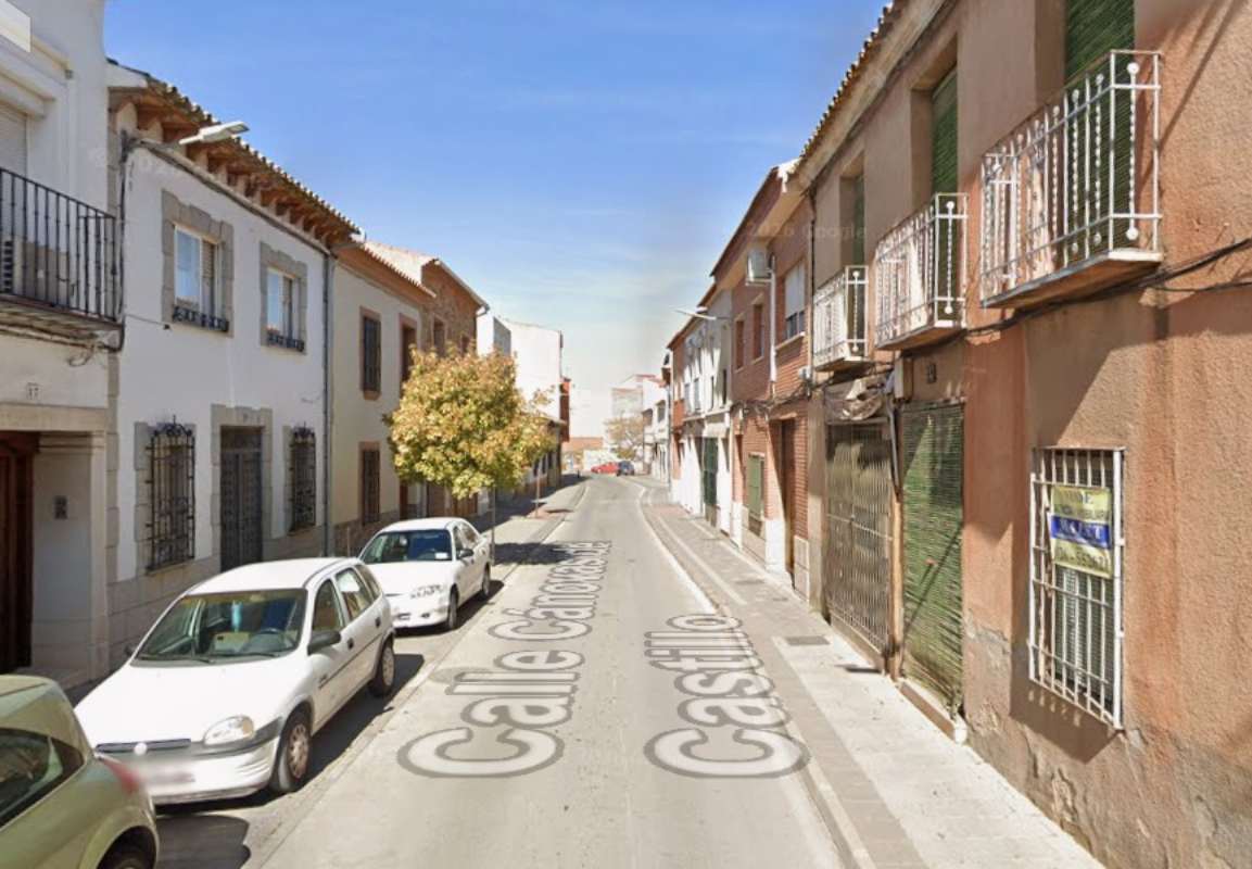 Calle Cánovas del Castillo, en Alcázar de San Juan.