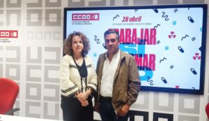 Raquel Payo y Javier Ortega.