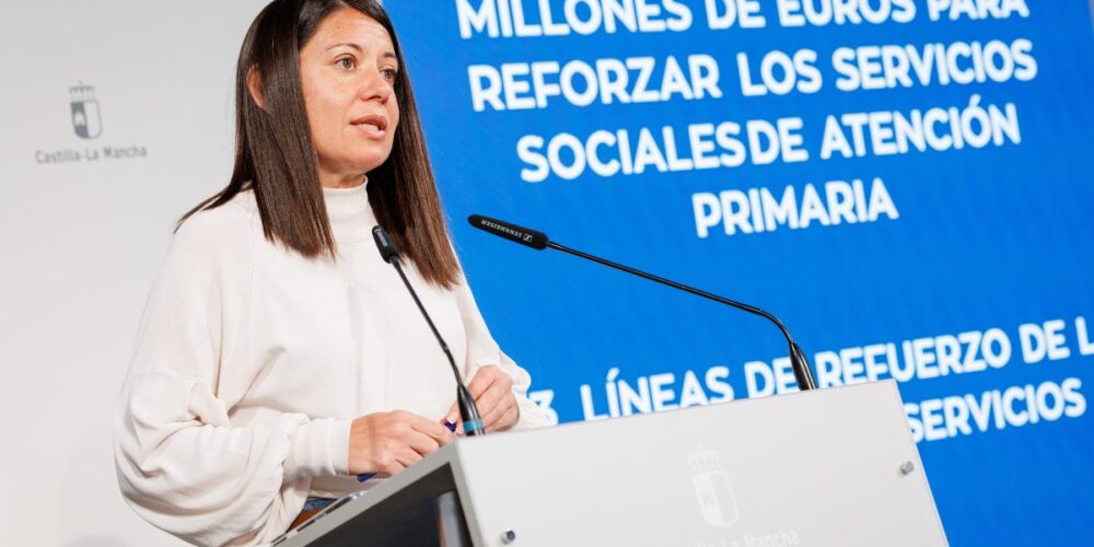 La consejera de Bienestar Social, Bárbara García Torijano. (Fotos: D. Esteban González // JCCM)