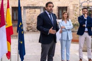 El presidente del PP de Castilla-La Mancha, Paco Núñez.