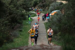 Foto de archivo de participantes de una edición del Cross del Piélago