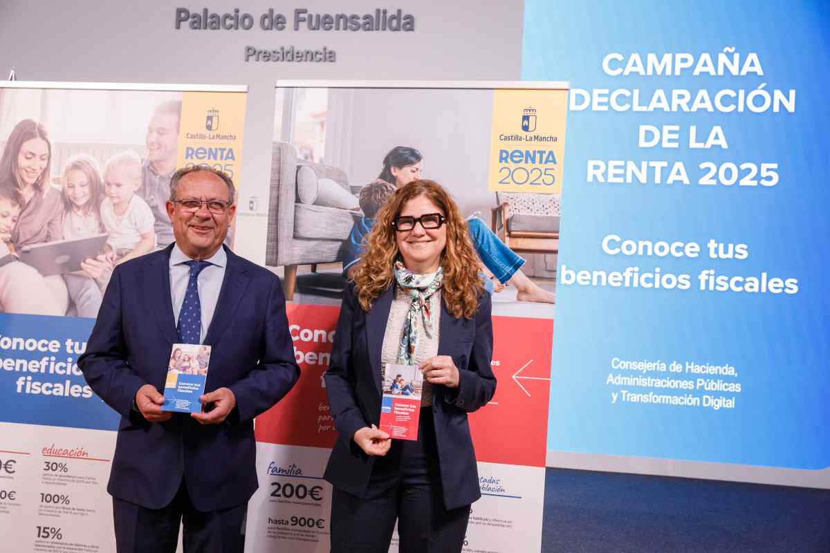 Presentación de las deducciones de la campaña de la Renta 2025 para los castellanomanchegos.