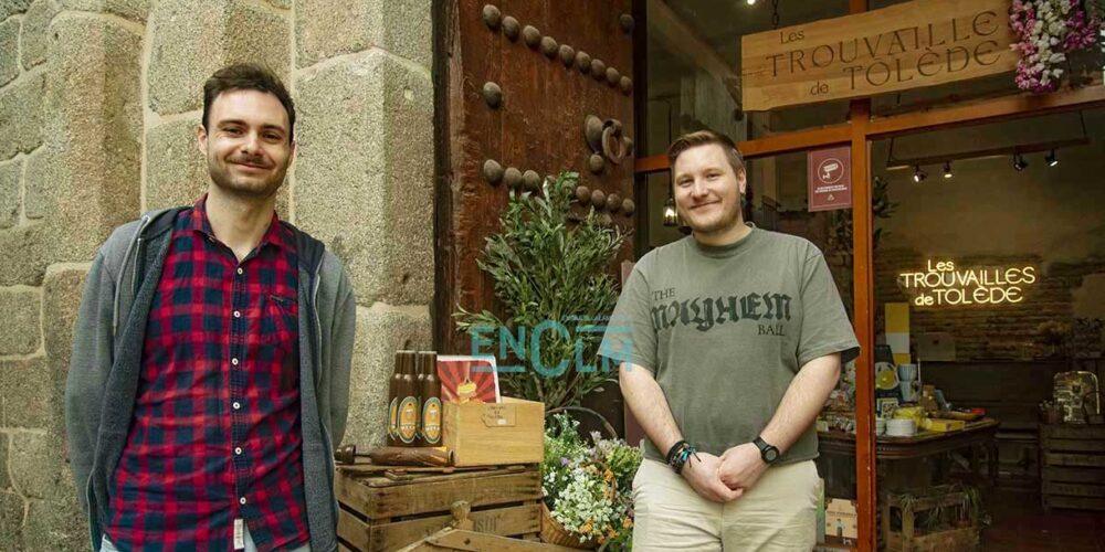 Eddie y Tomy, dueños de Les Trouvailles de Tolède. Foto: ENCLM/Rebeca Arango.