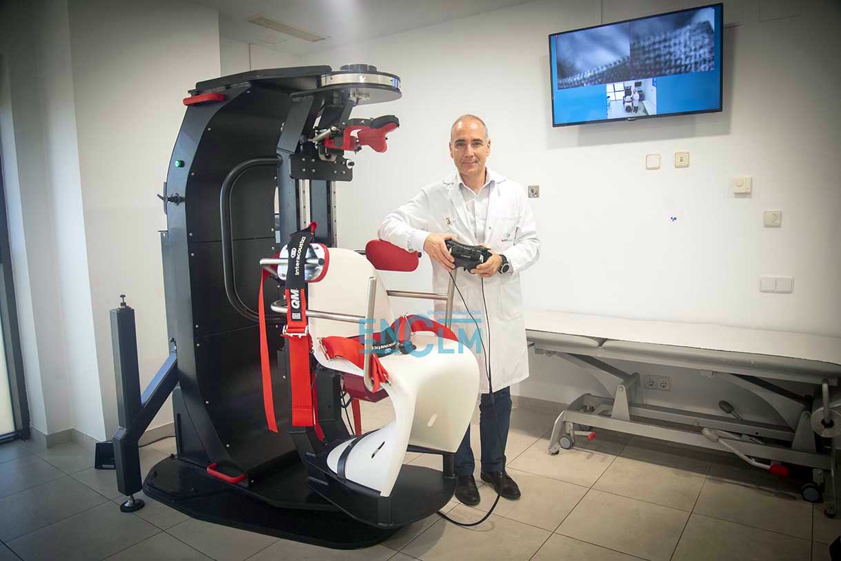 Eduardo Martín Sanz, coordinador de la Unidad de Otorrinorangología del Hospital Quirón Salud Toledo. Foto: Rebeca Arango.
