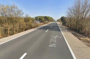 Imagen de la N-301, en El Provencio (Cuenca).