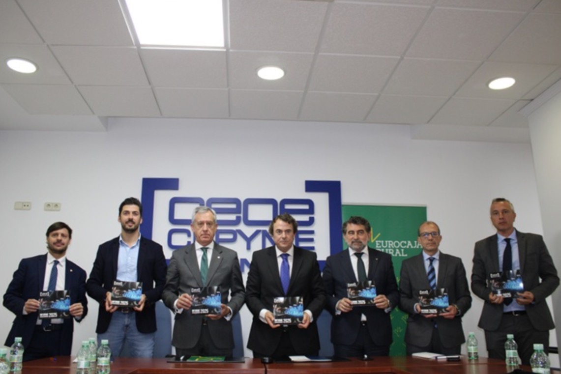 Presentación del informe económico de 2025 de la Confederación de Empresarios de Cuenca