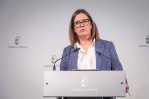 La consejera portavoz del Gobierno de Castilla-La Mancha, Esther Padilla.