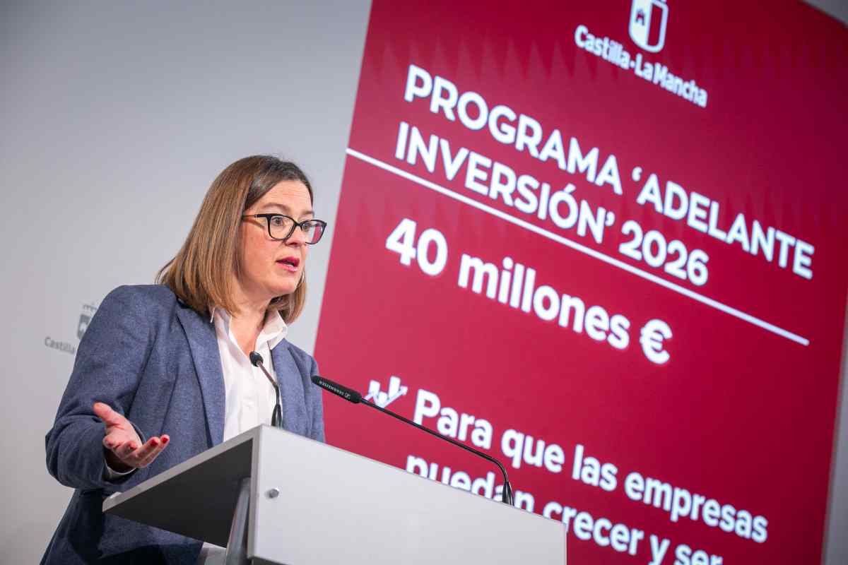 La consejera portavoz del Gobierno de Castilla-La Mancha, Esther Padilla.