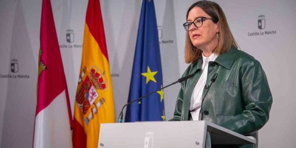 La consejera portavoz del Gobierno de Castilla-La Mancha, Esther Padilla.