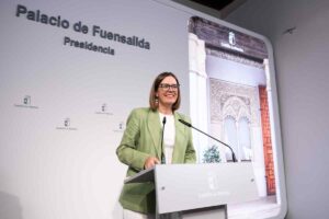 La consejera portavoz del Gobierno de Castilla-La Mancha, Esther Padilla.