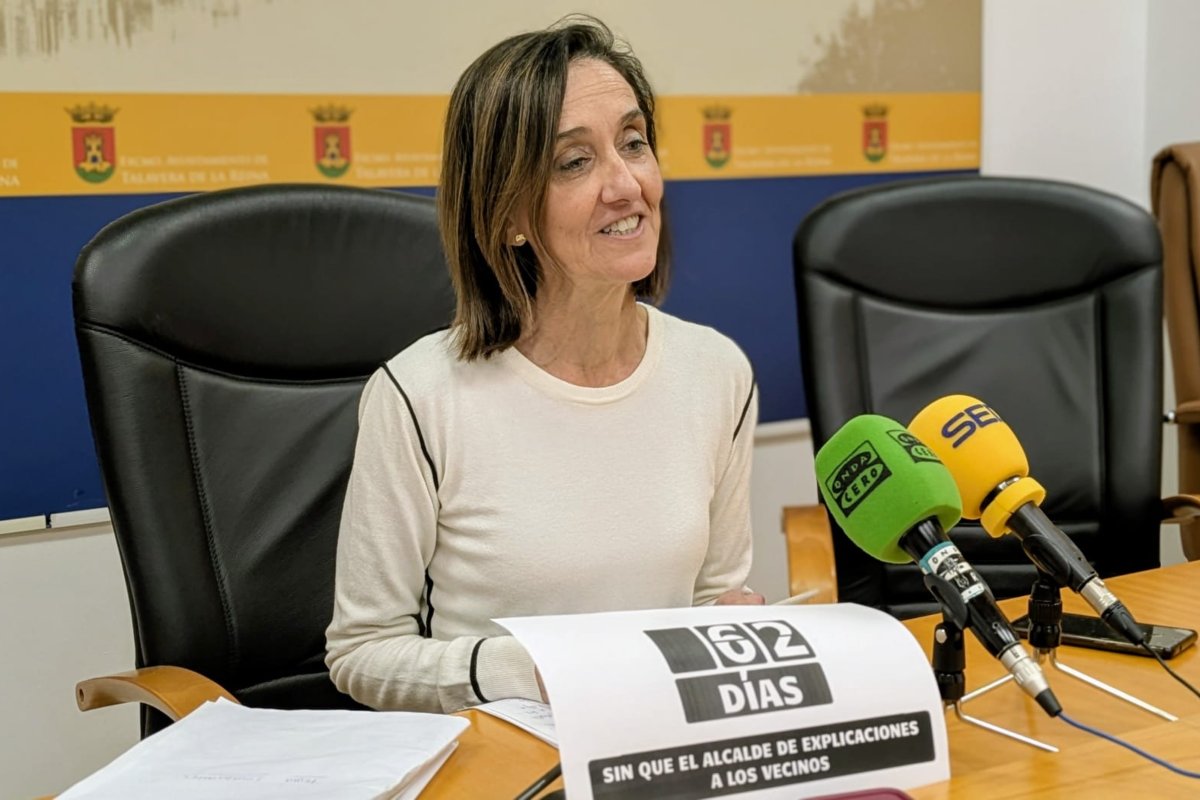 La viceportavoz del PSOE de Talavera de la Reina, Flora Bellón.