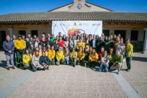 Foto de familia de los participantes en el 'Woman Trex Quijota 2026'.
