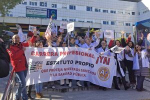 Una protesta anterior en Albacete.