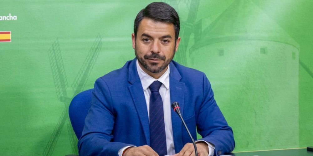 El portavoz de Vox en las Cortes de Castilla-La Mancha, Iván Sánchez