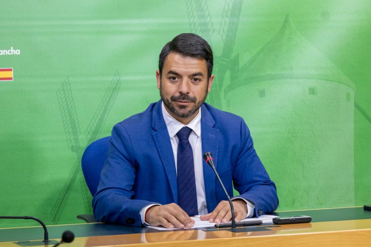 El portavoz de Vox en las Cortes de Castilla-La Mancha, Iván Sánchez