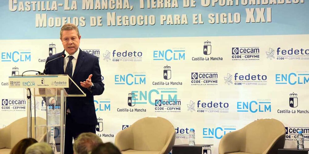 Emiliano García-Page, presidente de Castilla-La Mancha. Foto: Rebeca Arango.