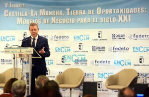 Emiliano García-Page, presidente de Castilla-La Mancha. Foto: Rebeca Arango.