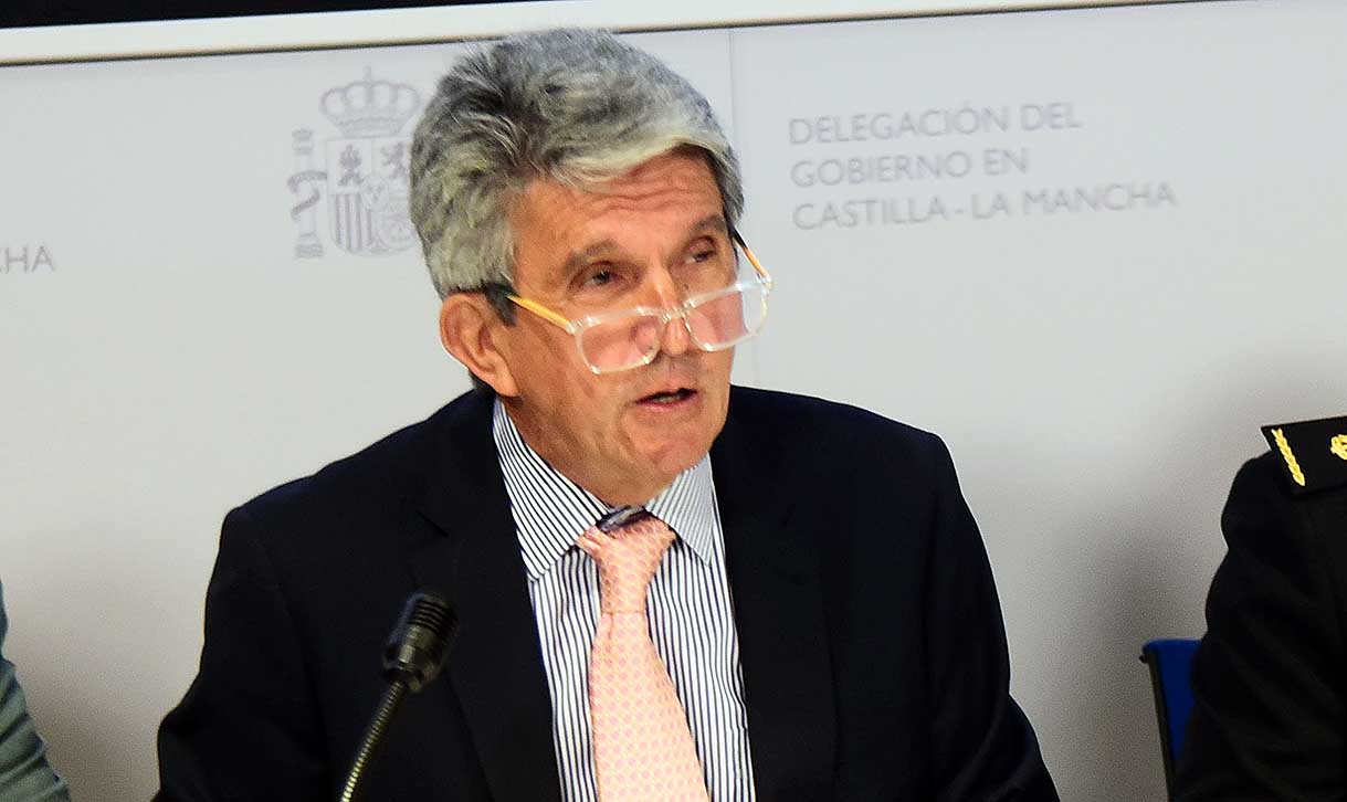 El delegado del Gobierno en Castilla-La Mancha, José Pablo Sabrido. Imagen: Rebeca Arango.