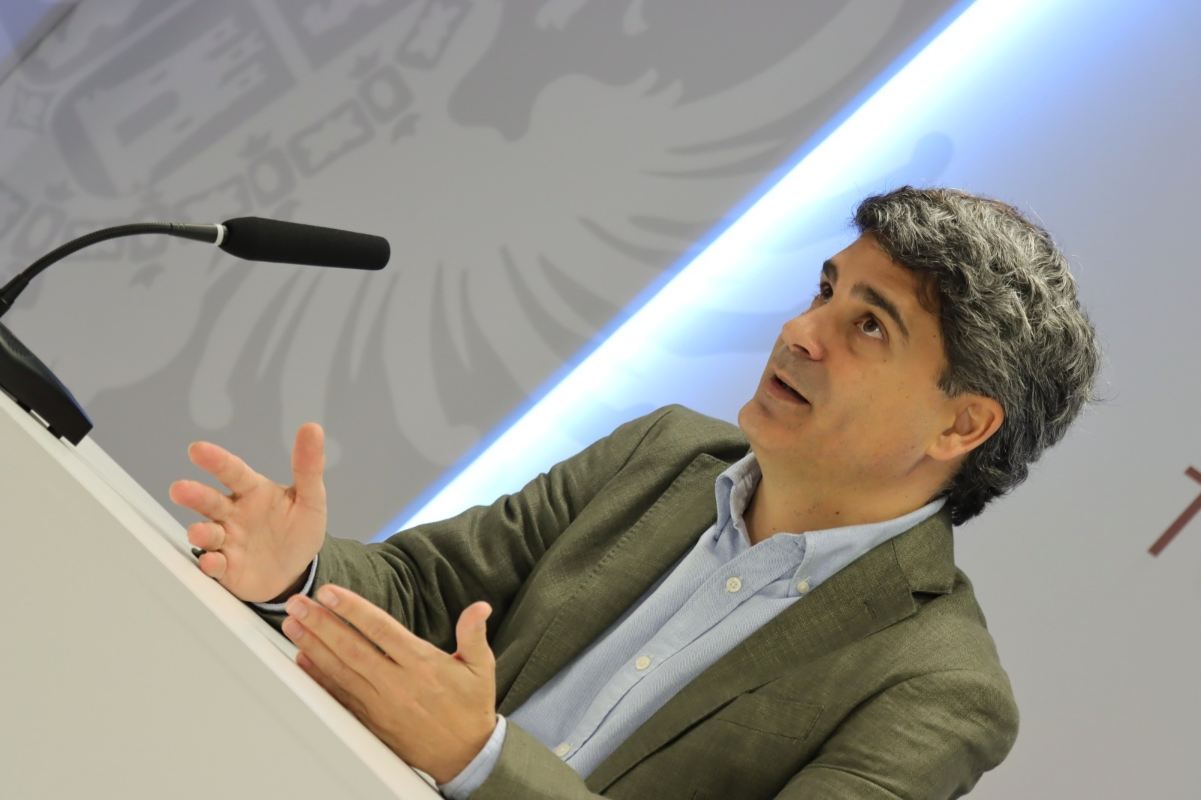 El portavoz municipal del Gobierno local de Toledo, Juanjo Alcalde.