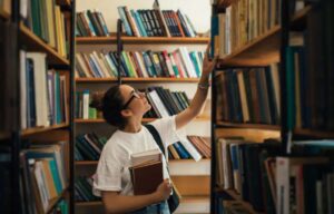 Imagen de arhivo de una biblioteca.