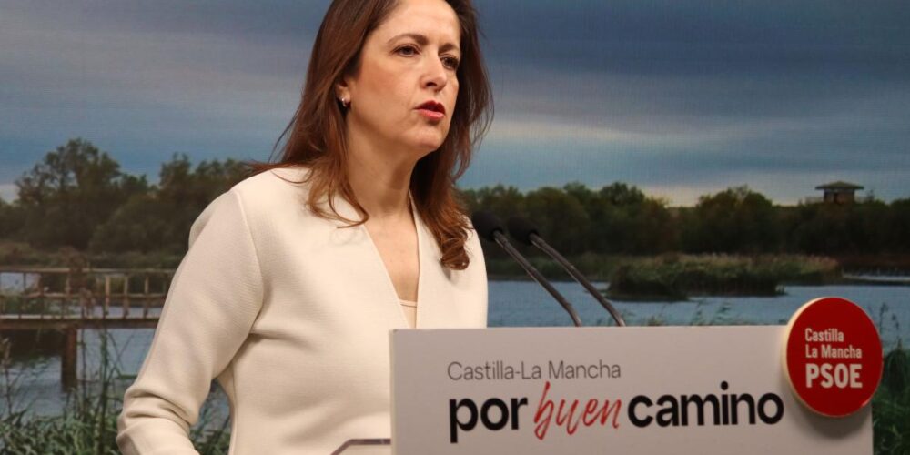 Cristina Maestre, durante la rueda de prensa.